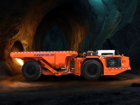 DERUI DRUK-30 A 30トンのペイロード容量 地下鉱山トラック VOLVO オリジナルエンジン